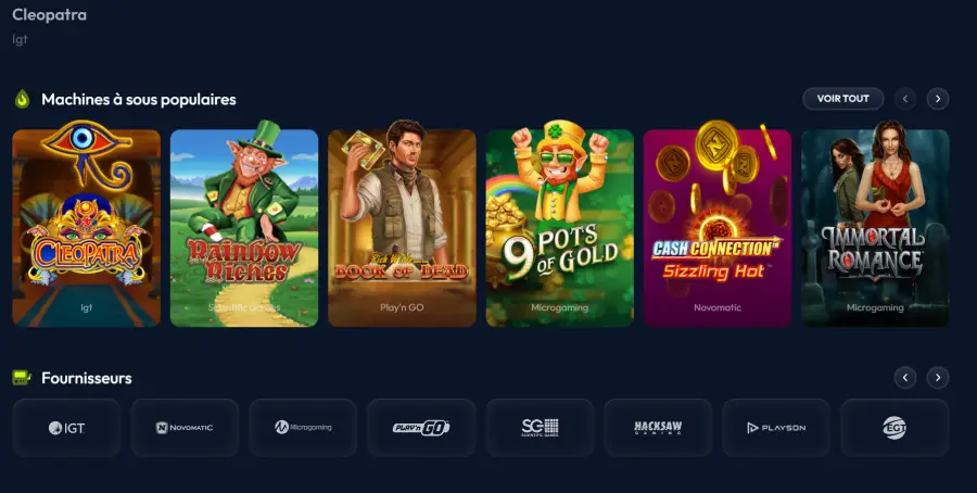 Avis des joueurs sur EvianCasino